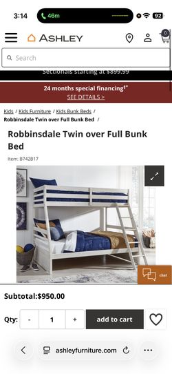 Ashley Furniture Bunk Bed