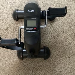 New -Black Mini Exercise Bike   Can Be Used Under A Desk