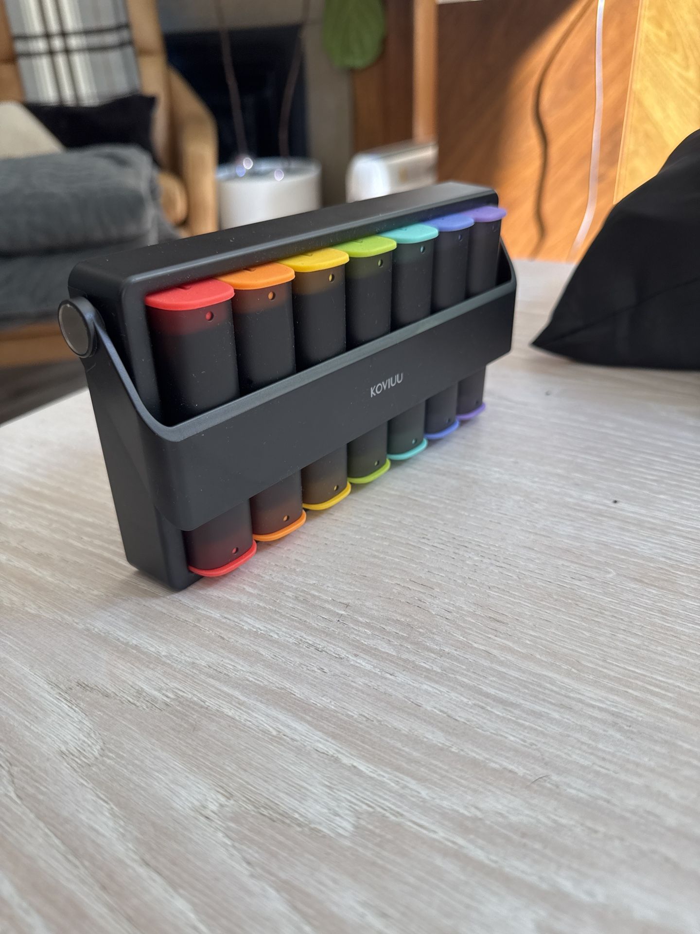 Weekly pill box