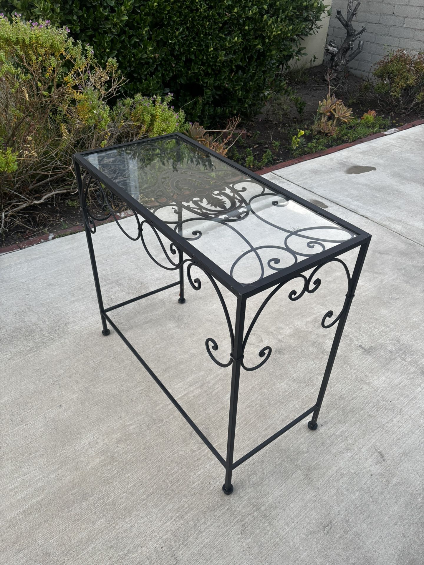 Glass table