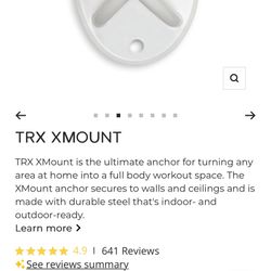 TRX XMOUNT / TRX MOUNT