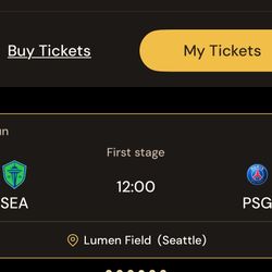 PSG Vs Sounders
