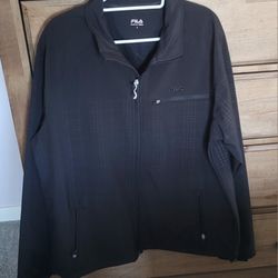 FILA Men's Black Jacket