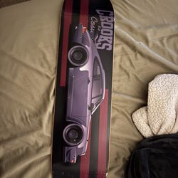 Skateboard Deck Porsche Garage Welt