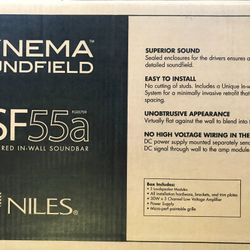 Niles sa 55a In Wall Sound Bar