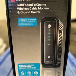 Modem Motorola Surfboard Extreme Wireless Modem And Router