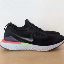 Nike Epic React Flyknit 2 'Pixel' Sneakers BQ8928-003 Men's Size 12.5