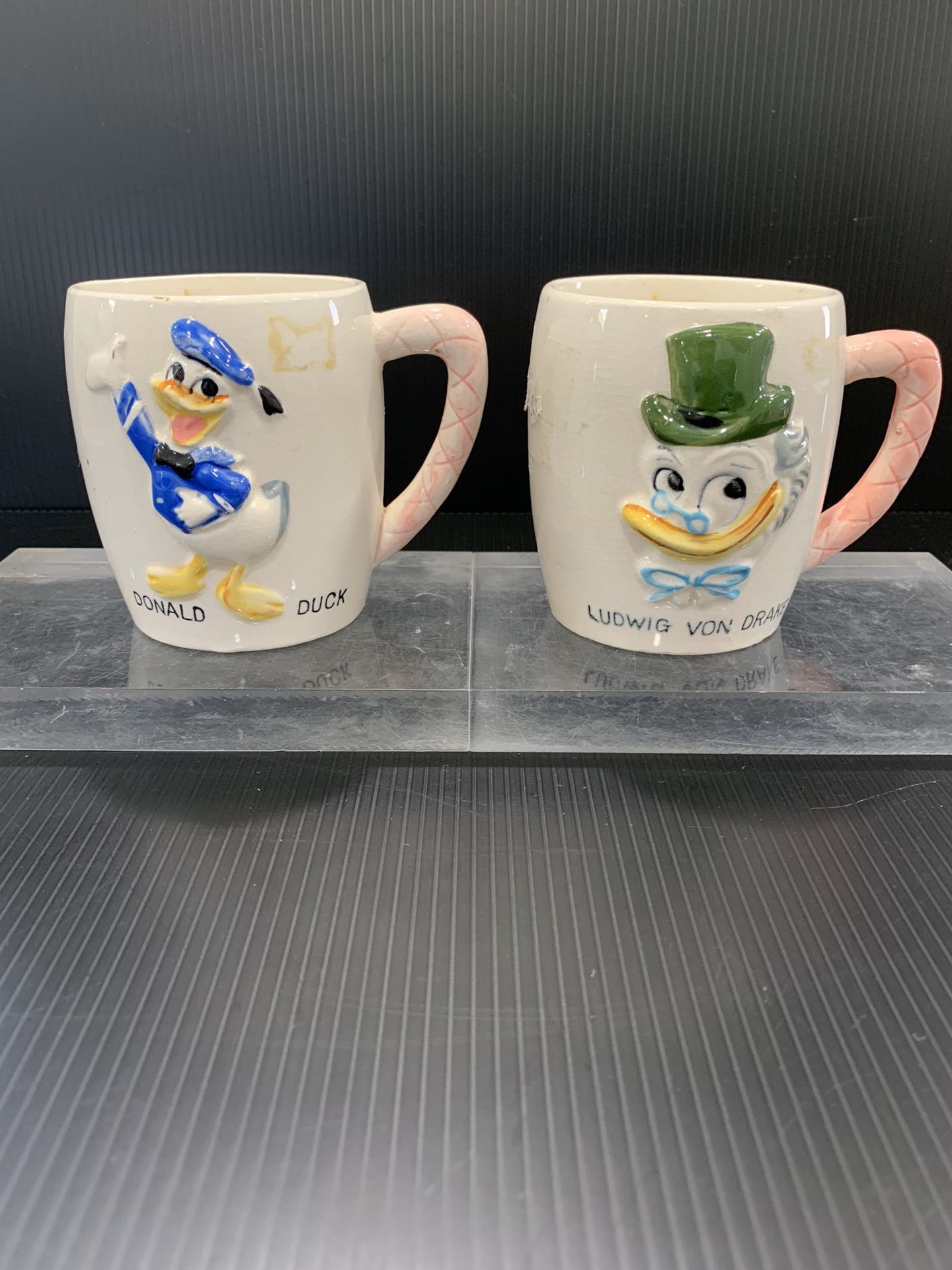 Vintage 1961 Disney Coffee Mugs
