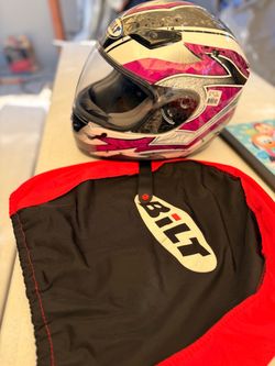 BILT Full-Face Motorcycle Helmet with Bag