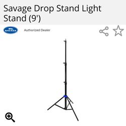 Savage Camera Light Stands And Rolling Case