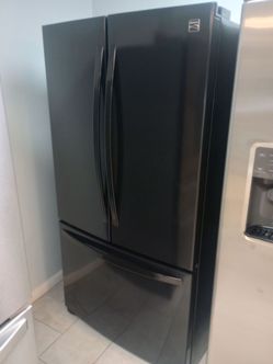 Kenmore black 3 doors fridge