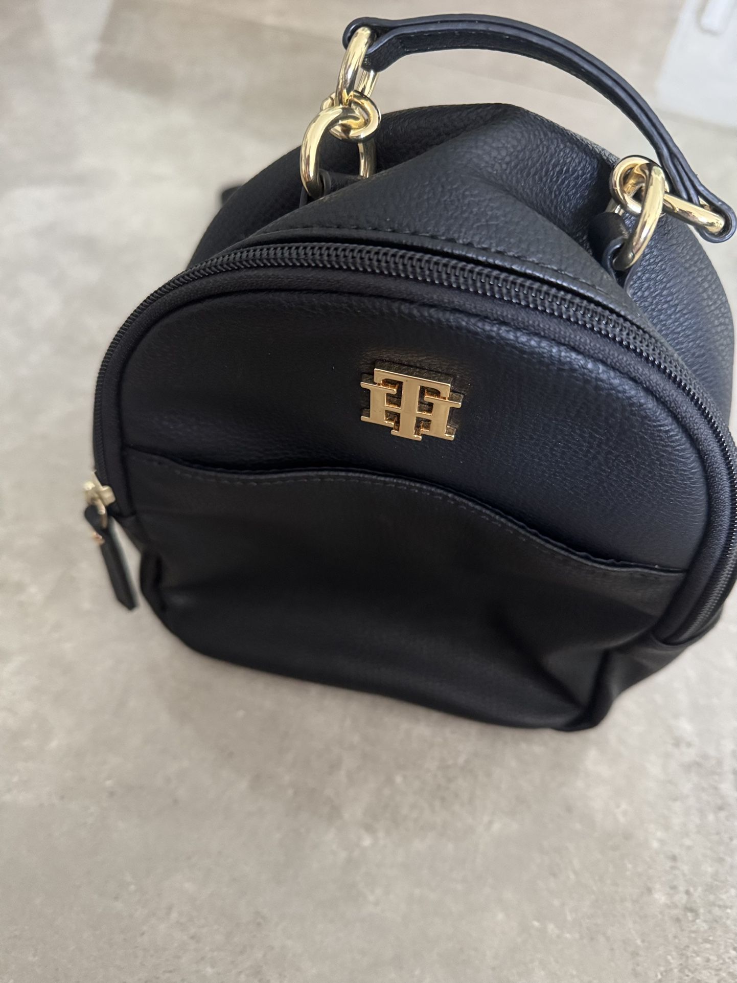 Tommy Hilfiger Faux Leather Mini Backpack 