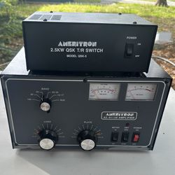 AMERITRON AL-811H & QSK-5 HAM RADIO AMPLIFIER