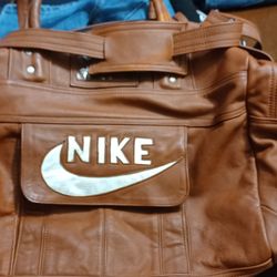 Leather Nike Leather Duffle Luggage Bag for Sale in Whittier, CA