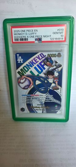 Dodger PSA 10 Luffy