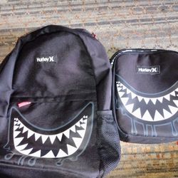 Backpack With Lunchbox 