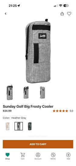 New Sunday Golf Big Frosty Cooler