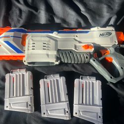 Nerf Regulator Blaster w/ 3 Magazines