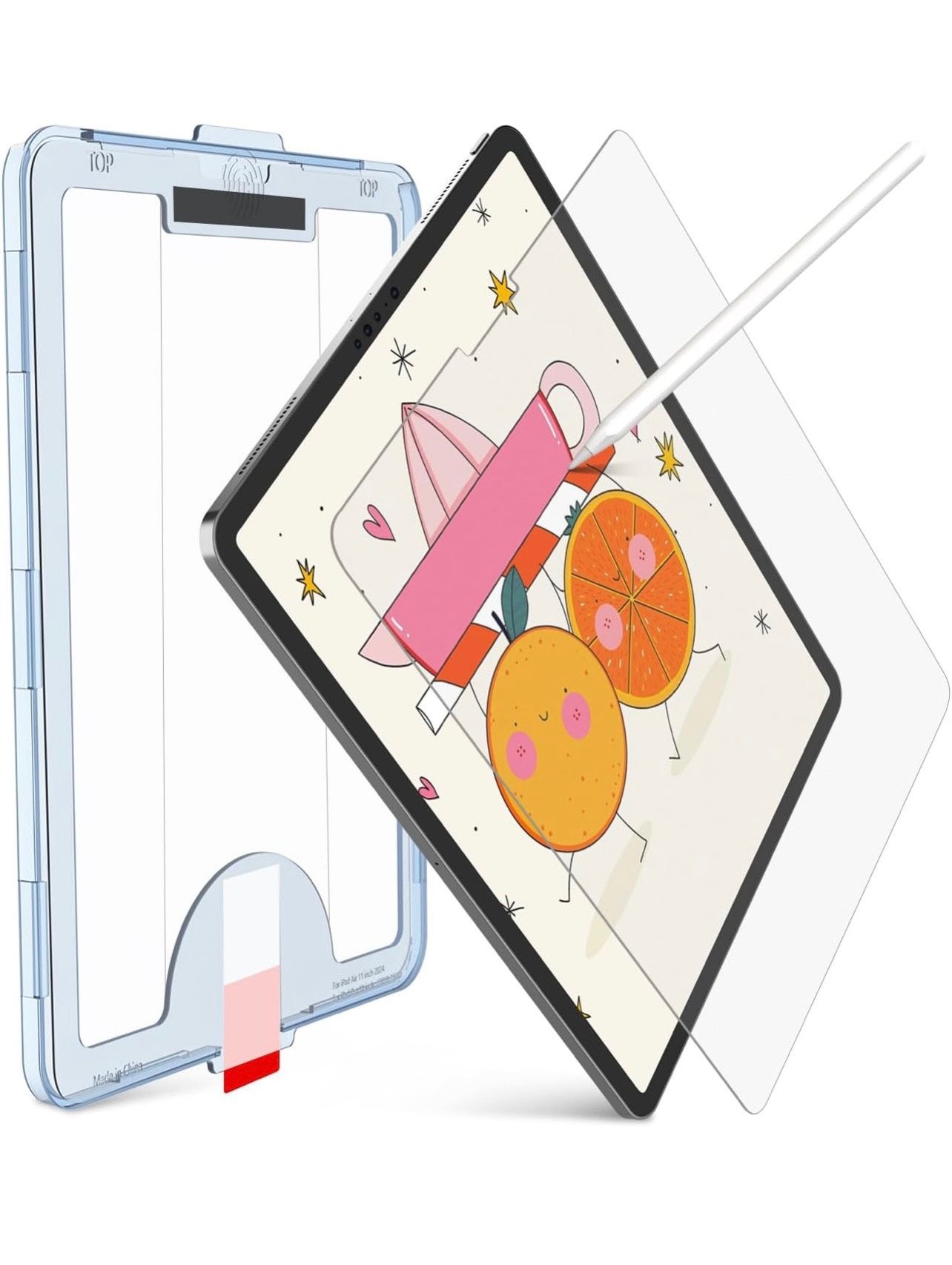 NEW IN BOX KCT Paperfeel Tempered Glass Screen Protector Compatible with iPad Pro 11 inch (2022&2021&2020&2018) / iPad Air 5th/4th (10.9 inch, 2022/20