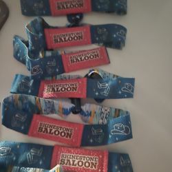 Stagecoach Rhinestone Saloon VIP Wristbands