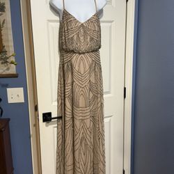 Adrianna Papell Sequin Dress Size 6