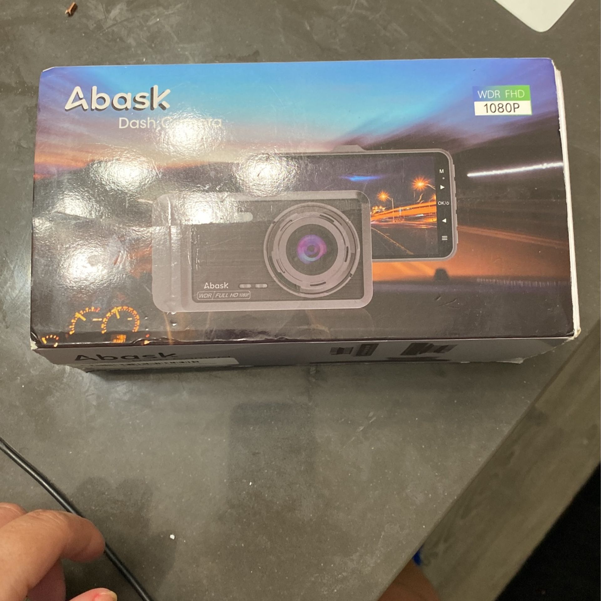 Dash Camera Brand New Open Box(20$)