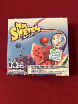 Mr Sketch Scented Markers 14 count New Sealed Box