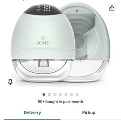 Zomee Hands Free Wearable Nursing Pump