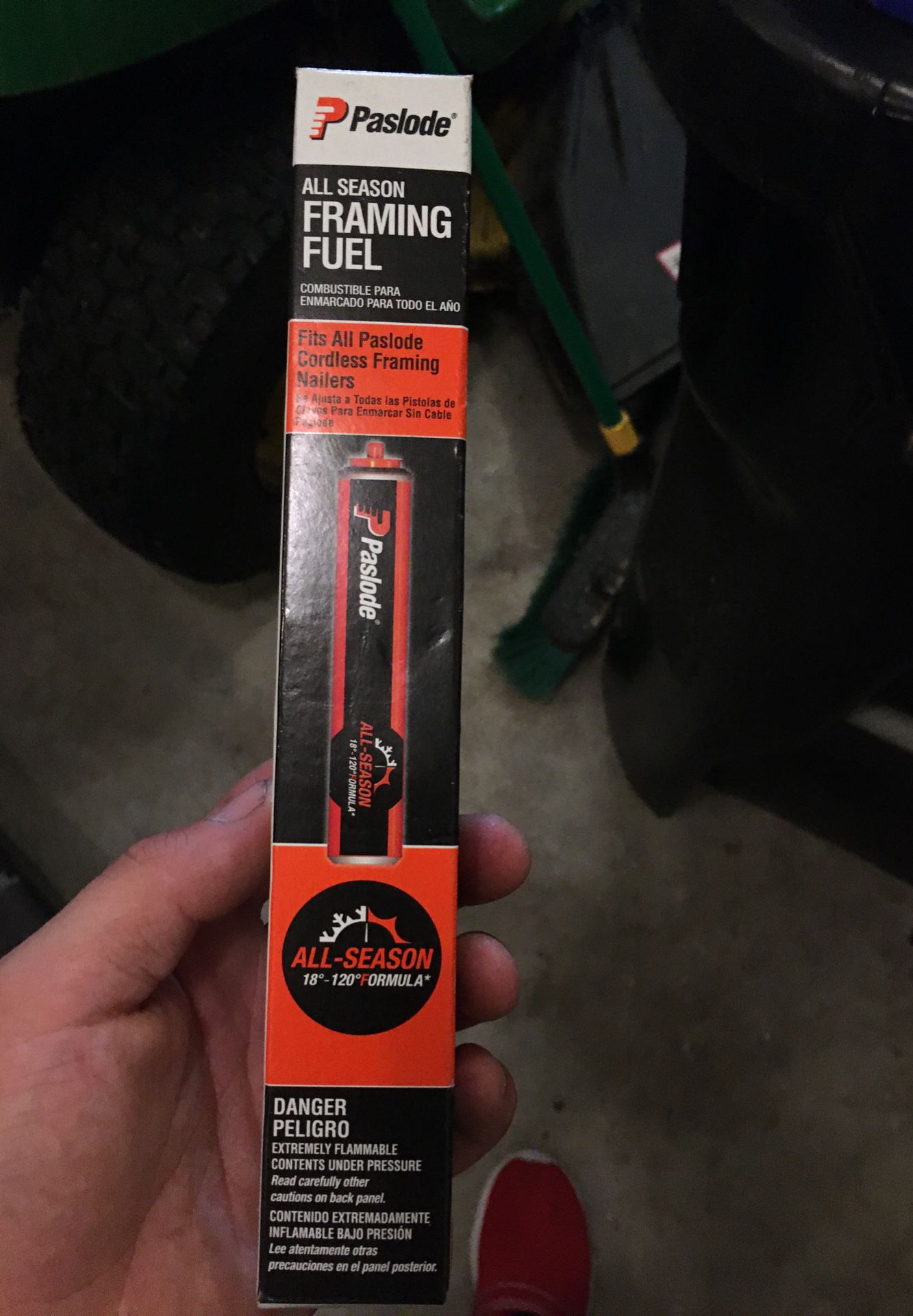 Cordless paslode framing nailer