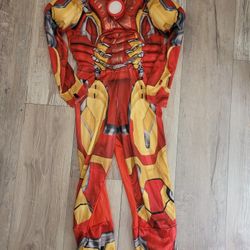 Halloween- Ironman Costume 8-10 Years Old (M)