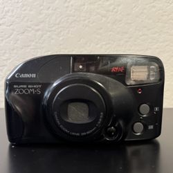 Canon Sure Shot Zoom S 38-60mm Film Camera