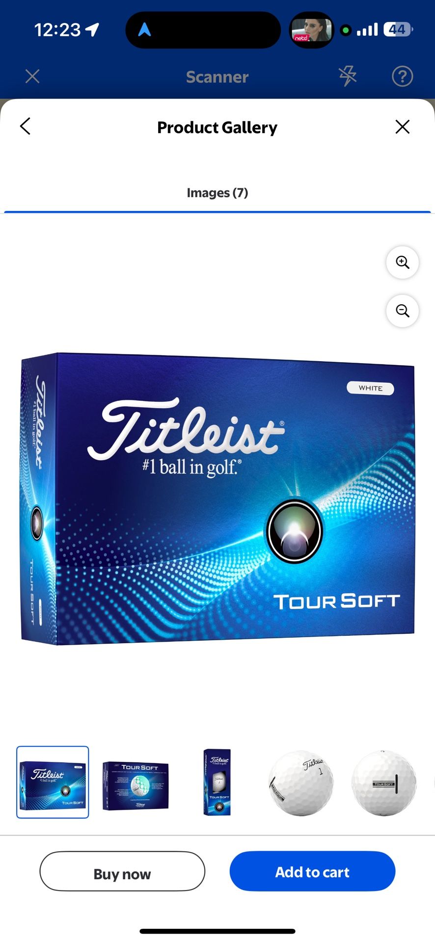 2024 Titleist Tour Soft Golf Balls 12ct, White