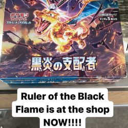 Pokemon Japanese Ruler Of The Black Flame 