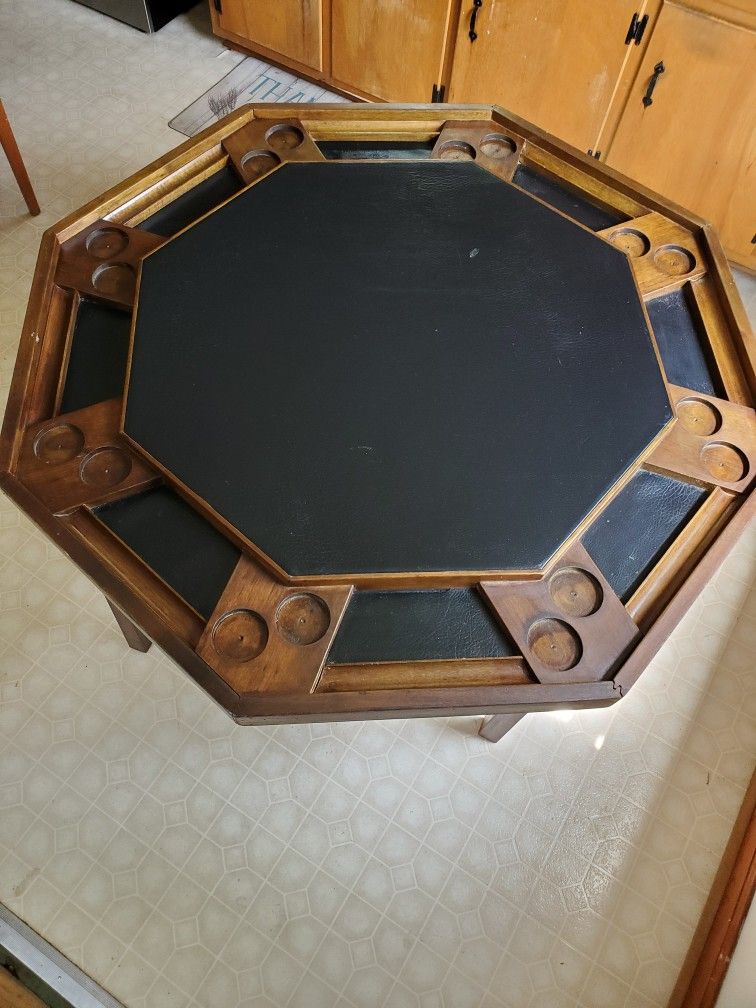 Poker Table and Chairs