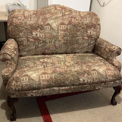 Antique Love Seat Couch