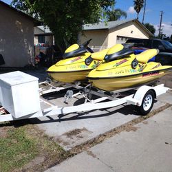 97 SEADOO XP SPRINGSEAT 2023 TAGS SEADOO XP800 SPRINGSEATS RUNNING CONDITION 2400 EACH PACKAGE DEAL WITH TRAILER 4800