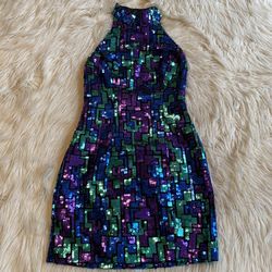 sequin gogo dress Silver Gogo Dress Embellished Lace Up Sleeveless Sequin Square Neck, Glam Doll Mini Dress In Silver,