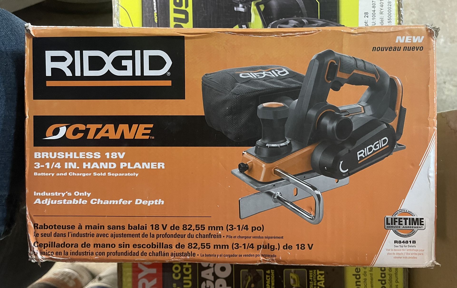 Ridgid 18 volt planer new arrivals
