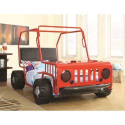 Red Twin Jeep Bed (NO CREDIT CHECK FINANCING AVAILABLE)