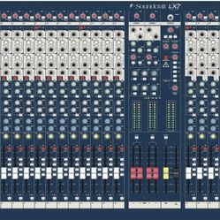 Soundcraft Spirit lx7 24 channel mixer - $1,200 (Honolulu, hi)