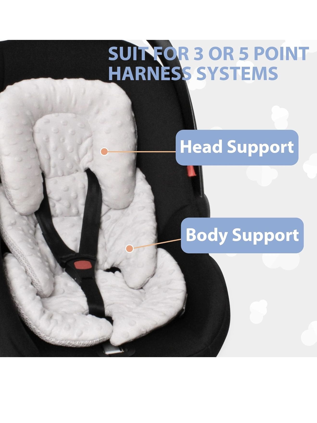 Baby Car Seat Or Stroller Cushion 