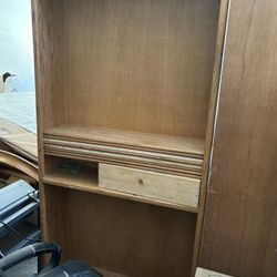 SOLID  OAK BOOKSHELVES  7” TALL 