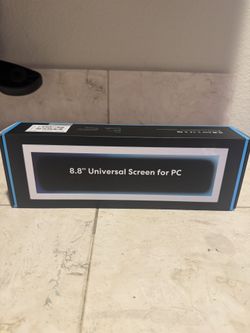 Lian Li 8.8” Universal Screen For Pc White BRAND NEW!