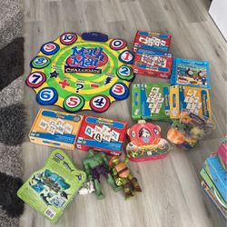 Preschool Puzzles And Math Mat