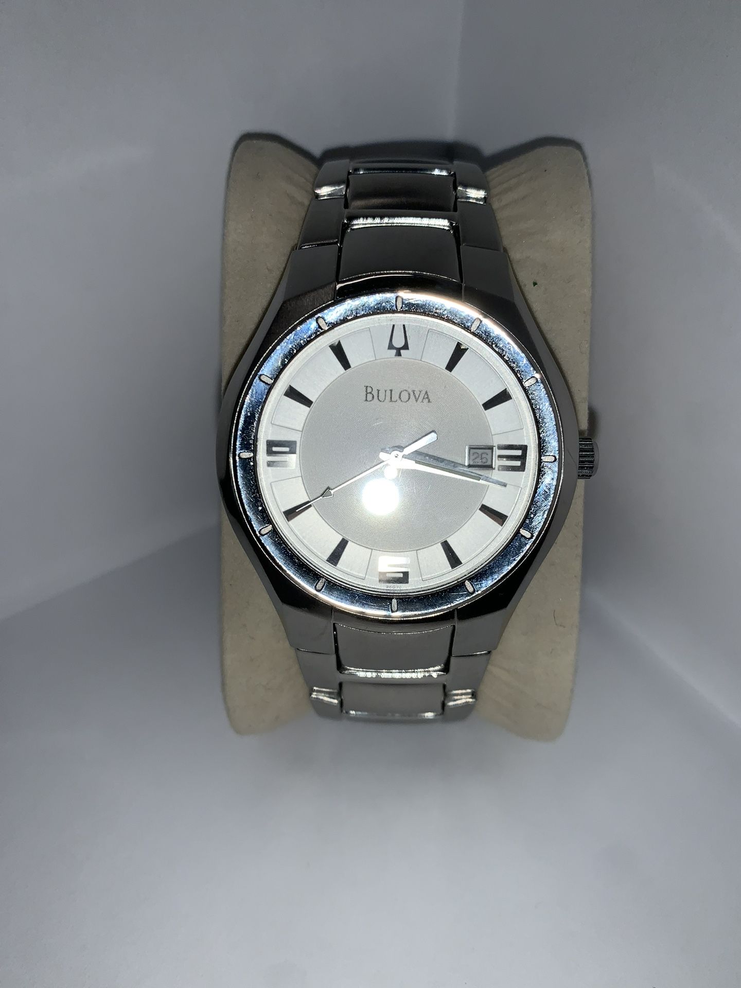 Bulova Classic Mens Watch A7 Stainless Steel