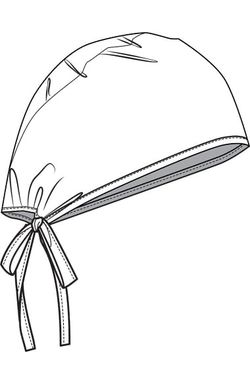 Scrub Hat Gray and Ceil available