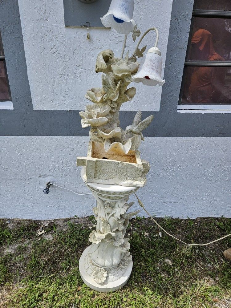 pedestal fountain