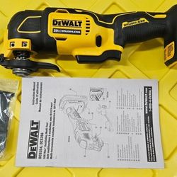 New Dewalt ATOMIC 20V MAX Cordless Brushless Oscillating Multi Tool 
