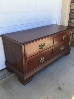 Vintage Lane cedar trunk