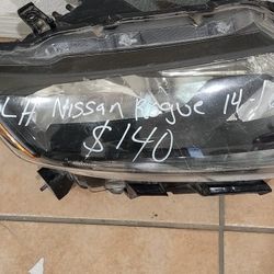 2014 2015 2016  Nissan Rogue  Left Headlight Part 